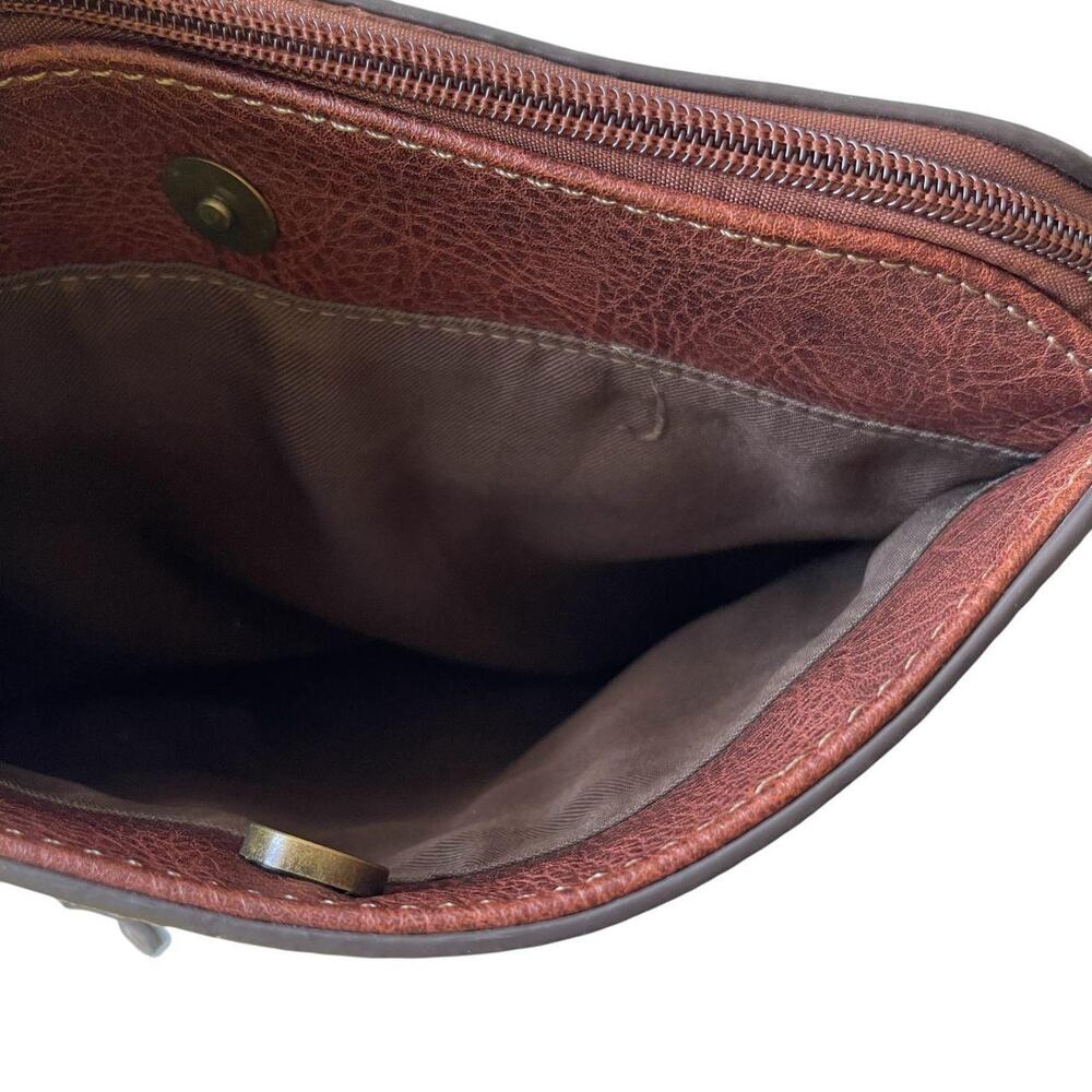 Concept Leather Crossbody Satchel Bag: 90s, Y2K - Picture 5 of 7